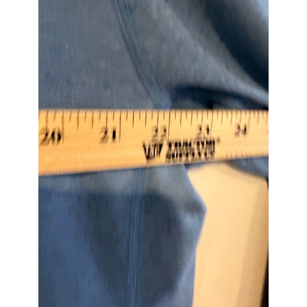 Poncho Outdoors Mens XL Blue Heather Long Sleeve Pocket Tee Performance Shirt - Picture 11 of 13